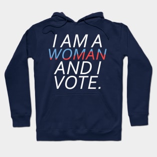 Feminist Midterm Election I'm a Woman & I Vote Gift Hoodie